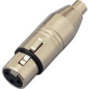 変換コネクター XLR(F)/RCA(F) CA314