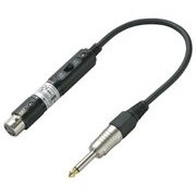 変換コネクター XLR(F)/Phone(M) CA316