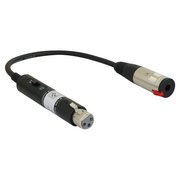 変換コネクター XLR(F)/Phone(F) CA319