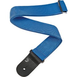 PlanetWaves by D'Addario ギターストラップ Poly-Pro Guitar Strap レザーエンド PWS102 Blue PWS102