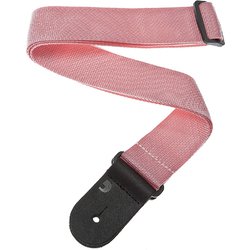 PlanetWaves by D'Addario ギターストラップ Poly-Pro Guitar Strap レザーエンド PWS106 Pink PWS106