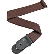 PlanetWaves by D'Addario ギターストラップ Poly-Pro Guitar Strap レザーエンド PWS109 Brown PWS109