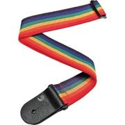 PlanetWaves by D'Addario ギターストラップ Poly-Pro Guitar Strap レザーエンド PWS111 Rainbow PWS111