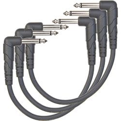 PlanetWaves by D'Addario パッチケーブル （シールドケーブル） Classic Series Patch Cable 3本セット PW-CGTP-305 （15cm L-L） PW-CGTP-305