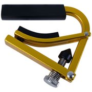 ウクレレ用 カポタスト 軽量アルミ製 ゴールド L-9 Gold