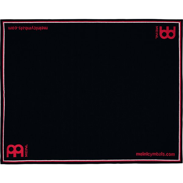 MEINL マイネルMDR-BK [ドラム用 ラグ ミディアムサイズ（200×160cm）Black Drum Rug]Ω