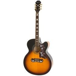 ヨドバシ.com - Epiphone エピフォン EJ-200SCE VS [アコースティックギター Vintage Sunburst]  通販【全品無料配達】