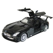メルセデスベンツSLS AMGブラック [1/16スケール ライセンスカーRC]