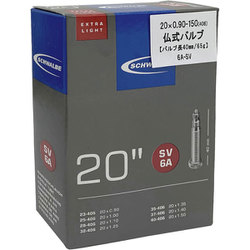 6A-SV ハコ 自転車用チューブ 仏式40mm 20インチ ETRTO：23-406、25-406、28-406、32-406、35-406、37-406、40-406 SW-10414393