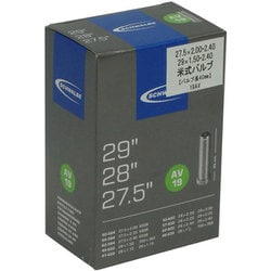 19AV ハコ 自転車用チューブ 米式40mm 27.5/29インチ ETRTO：50-584、57-584、60-584、62-584、40-622、47-622、50-622、57-622、62-622、40-635 SW-10430340