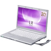 Let's note(レッツノート) LX6シリーズ/14.0型/Core i5-7200U/SSD256GB/メモリ8GB/BDドライブ/Windows 10 Pro 64ビット/Office 搭載/シルバー CF-LX6ED9QR