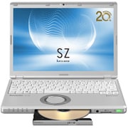 Let's note(レッツノート) SZ6シリーズ/12.1型/Core i5-7200U/SSD128GB/メモリ8GB/DVDスーパーマルチドライブ/Windows 10 Pro 64ビット/Office搭載/シルバー CF-SZ6EDLQR