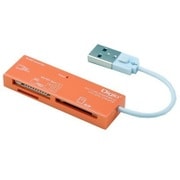 USB2.0 マルチカードリーダー・ライター オレンジ CRW-5M69DD