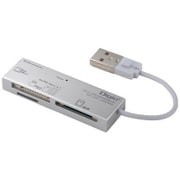 USB2.0 マルチカードリーダー・ライター シルバー CRW-5M69SL
