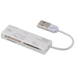 USB2.0 マルチカードリーダー・ライター ホワイト CRW-5M69W