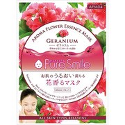 Pure Smile（ピュアスマイル） エッセンスマスク アロマフラワーシリーズ ゼラニウム [1枚]