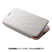 DCS-IP7PUNFLWRG [HYBLID Case UNIO for iPhone 7 Plus Genuine Leather ホワイト/アルミローズゴールド]