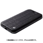 DCS-IP7UNFLBBK [HYBLID Case UNIO for iPhone 7 Genuine Leather ブラック/アルミブラック]