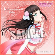 ラブライブ！サンシャイン！！ マイクロファイバーミニタオルPart.2 黒澤 ダイヤ [縦200×横200mm]