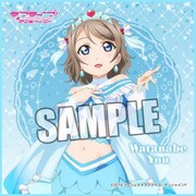 ラブライブ！サンシャイン！！ マイクロファイバーミニタオルPart.2 渡辺 曜 [縦200×横200mm]