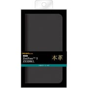 RT-RAZ3RLC1/B [ASUS ZenFone 3 ZE520KL 手帳型ケース 本革 ブラック]