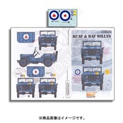 カナダ空軍と英空軍所属のウィリスMB [1/35 デカール]