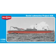 露・628型巡行ミサイル発射実験潜水艦 [1/350 艦船シリーズ]