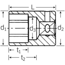 ヨドバシ.com - STAHLWILLE スタビレー 40AD-3/8 (1/4SQ)ソケット (12