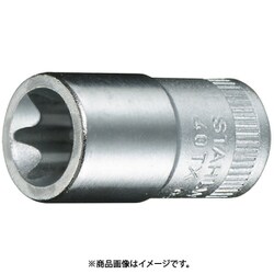 40TX-E6 (1/4SQ)ヘクスローブソケット (01270006)