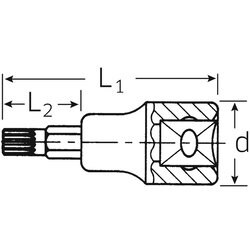 ヨドバシ.com - STAHLWILLE スタビレー 54X-M14 (1/2SQ)トライ