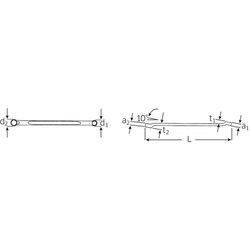 ヨドバシ.com - STAHLWILLE スタビレー 230A-1/4X5/16 メガネレンチ 10