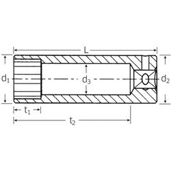 ヨドバシ.com - STAHLWILLE スタビレー 40DL-13 (1/4SQ)ディープ
