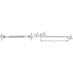 ヨドバシ.com - STAHLWILLE スタビレー 220A-3/8X7/16 ロングメガネ