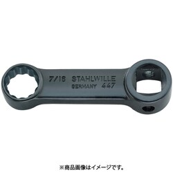447A-1/4 (3/8SQ)トルクレンチアダプター (02470016)