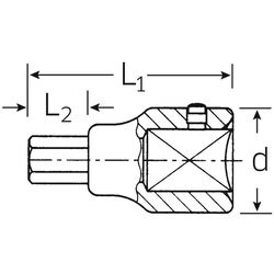 ヨドバシ.com - STAHLWILLE スタビレー 64-19 (1SQ)インヘックス