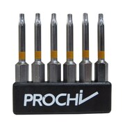 PRC-BIT50-TX9 6本組ヘクスローブビットロング TX9