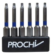PRC-BIT50-TX10 6本組ヘクスローブビットロング TX10