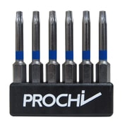 PRC-BIT50-TX15 6本組ヘクスローブビットロング TX15