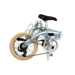 RENAULT LIGHT9 AL-FDB166 折りたたみ自転車 ゴールド RE-ALFDB166/GL】 RENAULT LIGHT9(AL-FDB166) 16インチ 折り畳み