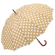 BE-36230 レディース 長傘 ベージュ 55cm