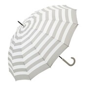 BE-36442 レディース 長傘 グレイ 55cm
