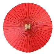 173188 レディース 長傘 レッド 74cm