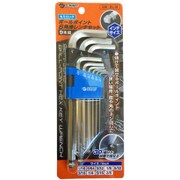 BL-9I [セミロングボールポイント六角棒レンチ 9本組 インチサイズ]