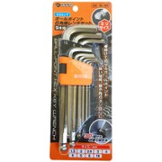 BL-9M [セミロングボールポイント六角棒レンチ 9本組 ミリサイズ]