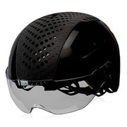 自転車ヘルメット ANNEX 55～59cm SHIELD MIPS グロスブラック M