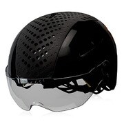 自転車ヘルメット ANNEX 58～62cm SHIELD MIPS グロスブラック L