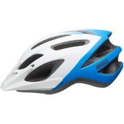 CREST JR 50～57cm ホワイト/フォースブルー [自転車ヘルメット]