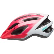 CREST JR 50～57cm ウォーターメロン/ホワイト [自転車ヘルメット]