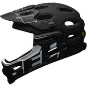 自転車ヘルメット SUPER 3R MIPS 58~62cm マットブラック/ホワイト L