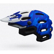 自転車ヘルメット SUPER 3 MIPS 58~62cm マットフォースブルー/ホワイト L